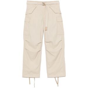 Sacai Men Cotton Cargo Trousers